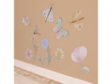 Samolepky na stenu Kvety a motýle
