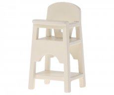 Vysoká stolička pre myšky Off white