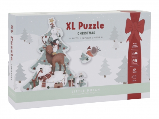 Puzzle vianočné XL