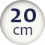 20 cm