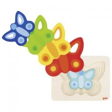 Viacvrstvové puzzle Motýľ