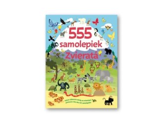 555 samolepiek - Zvieratá