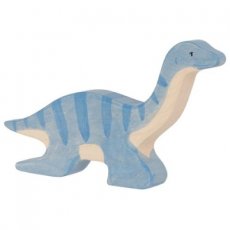 Drevená postavička Plesiosaurus