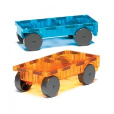 Magnetická stavebnica Cars Blue/Orange