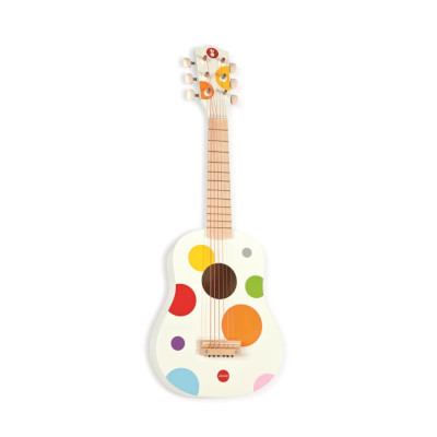 Drevená gitara Confetti s reálnym zvukom