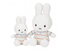 Zajačik Miffy plyšový Vintage Prúžky 35cm