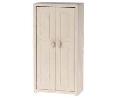 Miniatúrna drevená skriňa Cream