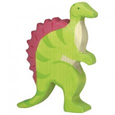 Drevená postavička Spinosaurus
