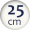 25 cm