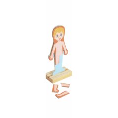 Magnetické puzzle Ľudské telo