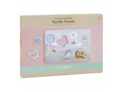 Vkladacie puzzle Kvety a motýle