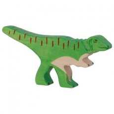 Drevená postavička Allosaurus
