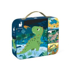 Puzzle 4v1 Dinosaury