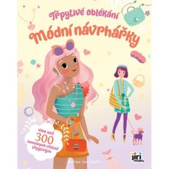 Samolepková knižka obliekanie Módní návrhářky