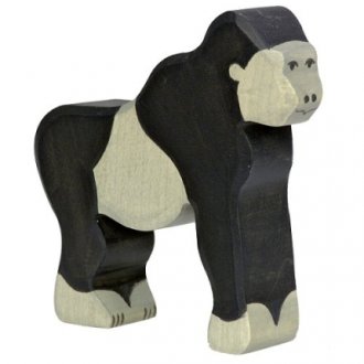 Drevená postavička Gorila
