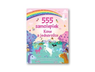 555 samolepiek - Kone a jednorožce