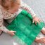 Rainbow Blue & Green Base Plate 2ks