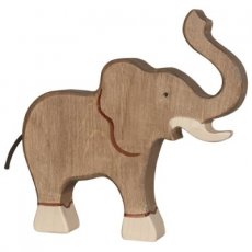 Drevená postavička Slon